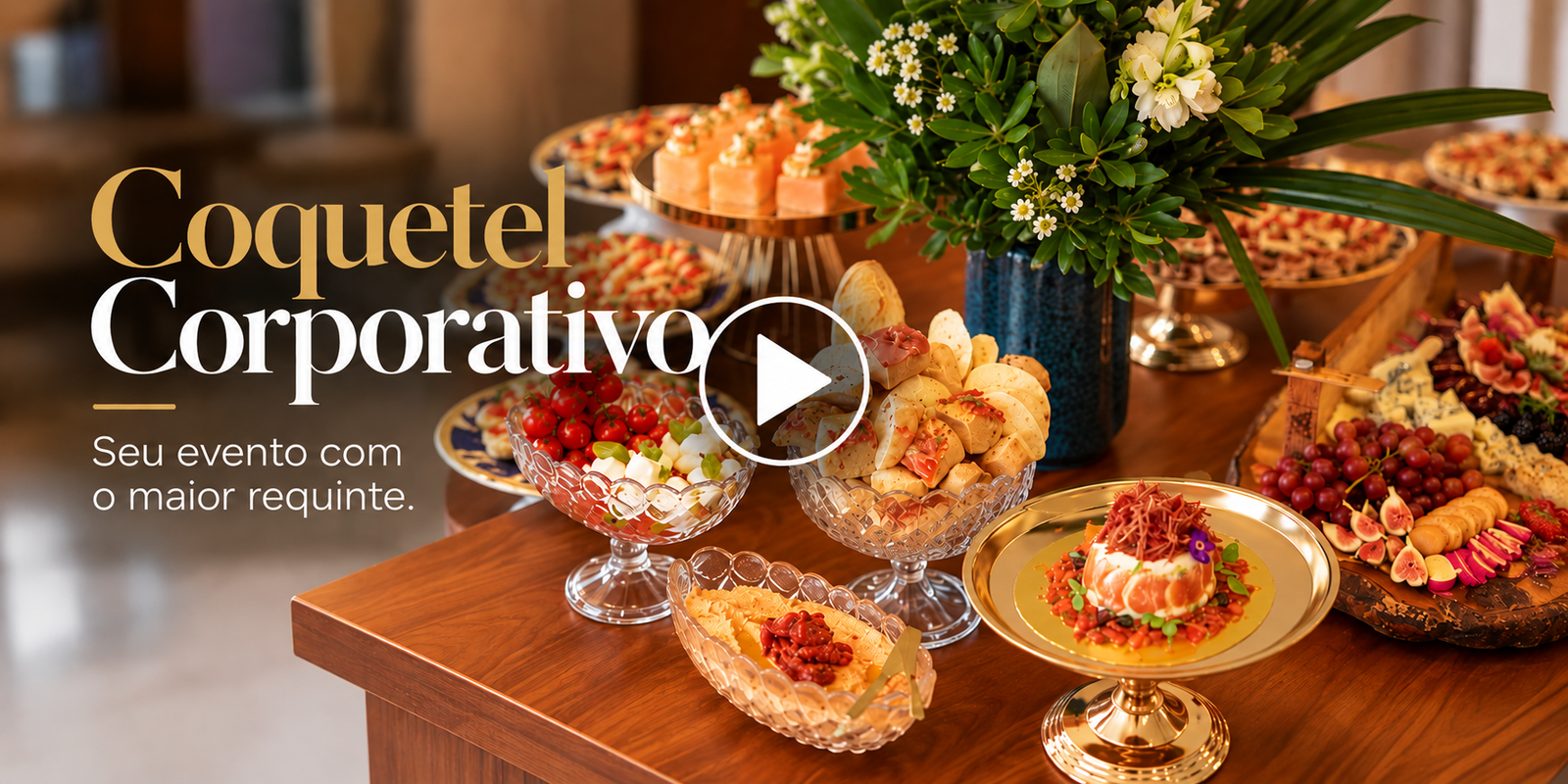 Coquetel Corporativo Gourmet_video